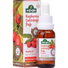 Kuşburnu Çekirdeği Yağı 20ML - Soğuk Sıkım, Doğal Cilt Bakımı, Zengin Vitamin C | Arifoğ