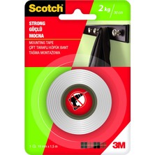 Scotch 4001 Güçlü Montaj Bandı, 19MMX1, 5m