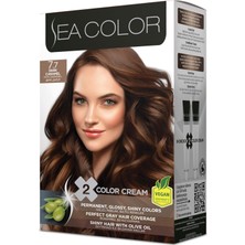 Sea Color 7.7 Koyu Karamel Set Boya