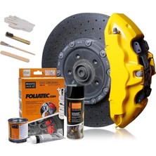 Foliatec Brake Caliper Paint Set Speed Yellow 7-Piece