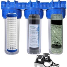 Sulook 3219 Lotto Filters Bina ve Daire Girişi Su Arıtma Yıkanabilir + Gac Plus + Silifoz