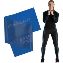 Theraband 20550 Egzersiz Bandı 1.5 Metre Çok Yüksek Sert Mavi