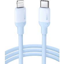 Usb-C Lightning Kablo 1 M Mfi Test Edilmiş Power Delivery Tip C Lightning Şarj Kablosu Silikon Jel