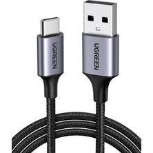 2.0 A Usb-A Usb-C Şarj ve Data Kablosu 25 Santimetre Siyah 60114