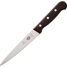 Victorinox Mutfak Bıçağı Fileto Bıçağı Gül Ağacı 16 Kahverengi