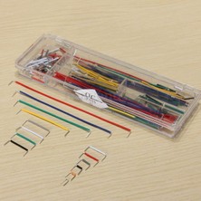 140 Parça Kutulu Kablo Seti - Breadboard 140 Adet Jumper Kablo