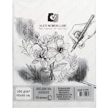 Alex Schoeller Sulu Boya Kağıdı 160 Gram 35 x 50 cm 10'lu