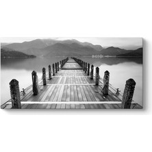 Sonsuz Sis ve Göl Tablosu 80 x 40