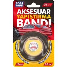 Boss Tape Araba Aksesuar Bandi, 1,5 Metre Uzunluk x 19 mm Kalinlik