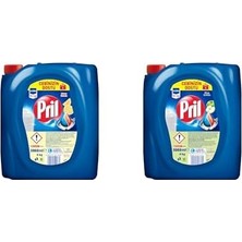 Pril Limon Kokulu Sıvı Bulaşık Deterjanı (1 x 4 Kg) ve Pril Elma Kokulu Elde Yıkama Sıvı Bul