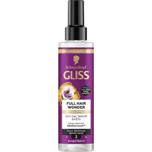 Gliss Full Hair Wonder Saç Dökülme Karşıtı Sıvı Saç Kremi 200 ml