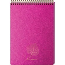 Keskin Color A5 Çizgili Bloknot Linden - Fuşya