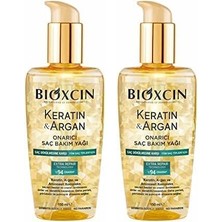 Bioxcin Keratin &amp; Argan Onarıcı Saç Bakım Yağı 150 ml - Yıpranmış ve Hasar Görmüş Sa