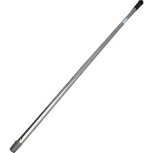 Metal Sap Sillgech Krom Renk Kalın Fırça Sapı Süpürge Çekpas Standart Metal Sap 120 cm