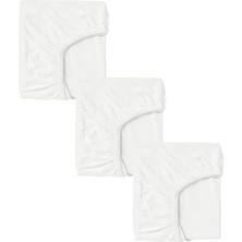 Cotenconcept 3 Adet Pamuklu ve Lastikli 60 x 120 cm Penye Bebek Çarşaf