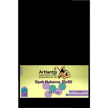 Artlantis Siyah Renkli Mukavva 35X50 5 Adet Renkli Mukavva 5 Adet