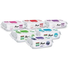 Easy Clean Yüzey Temizlik Havlusu Mendili Doğa &amp; Çiçek Serisi 6X100 Karma Paket