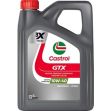 Castrol Gtx 10W-40 4 Litre Motor Yağı