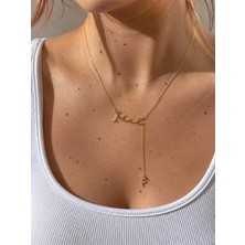 Sirius Jewelry Shop 925 Ayar Gümüş Isimli Harfli Kolye
