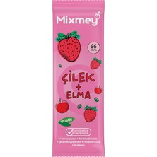 Mixmey Çilek Meyve Barı 12 Adet / Sağlıklı Atıştırmalıklar – Vegan, Glutensiz, Koruyucusu