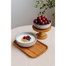 Kütahya Porselen Moderna 2 Li 15 cm Kase Gri Gri 15 cm