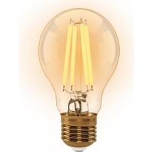 Panasonıc E27 Fil Lamba, Sarı Işık 4W 360LM 2000K Gold