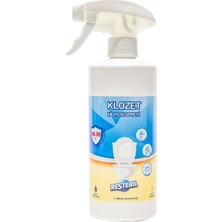 Resteril Klozet Temizleyici Klozet Kapağı Dezenfektan Sprey%99.99 Alkolsüz Sterilizasyon 500 ml