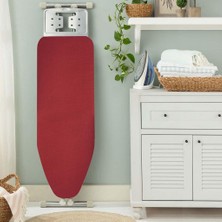 Ütü Masası Kılıfı Keçeli 140 x 50 Keçeli,süngerli, Çeyizlik, Ütü Masası Koruyucu (Kırmı