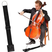 Cello Kaymaz Kayış, Tip Tutucu, Cello Aksesuar Parçaları, Dikenli Kauçuk Çello, Cello Endpin I