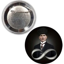 Ms Major Selection Mustafa Kemal Atatürk Temalı Rozet 44 mm