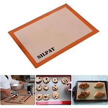 Arvale Fırınlanabilir Kendinden Yağlı Silikon Pişirme Matı / Yıkanabilir Fırın Matı 30 x 4