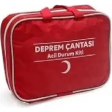 Sınıf Deprem Çantası, 60 Çeşit Ürün, 102 Parça Malzeme, Acil Durum Kiti
