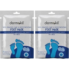 Dermokil Yüzde On Ürea Topuk Çatlak Bakımı ve Nemlendirici Ayak Maskesi 30 ml 2li Paket
