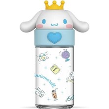 Netavantaj Lisanslı Kawaii Cinnamoroll Silikon Cam Şişe