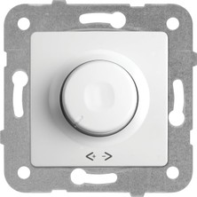 Linnera/rollina Beyaz Pro Dimmer Rl 20 500W Mekanizma ve Düğme/kapak
