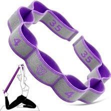 9 Seviye Direnç Bandı Jimnastik Eğitim Pilates Yoga Egzersiz Esneme Lastiği Resistance Bandı Td
