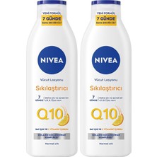 Nıvea Q10 Sıkılaştırıcı Vücut Losyonu 250 Ml,72 Saat Nemlendirici,7 Günde Sıkılaşma,esnek
