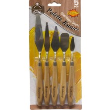 Resim Spatula Seti Boya Palet Bıçağı 5 Parça