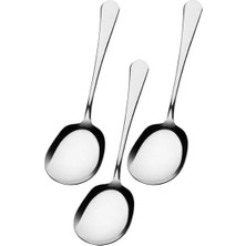 Bre Home 3 Adet Çelik Servis Kaşık 21 cm