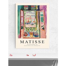 Postermanya Henri Matisse, The Open Window, Açık Pencere Sanatsal Poster - Afiş - Dekoratif Duvar