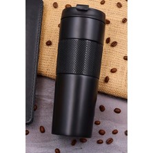 French Press Özellikli 450ML Çelik Termos