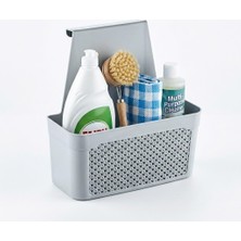 Orret Home Dolap Içi Asılabilir Plastik Organizer Deterjan Sünger Düzenleyici Askı Mutfak Bany
