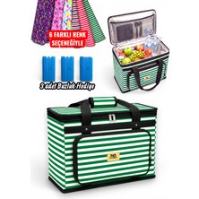 Verda Case 50 Lt. Termal Soğutucu Buzluk Çantası – Piknik, Kamp ve Taşıma Için Uygun