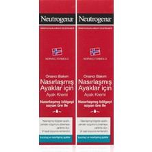 Neutrogena Norveç Formülü Nasırlaşmış Ayaklar Için Ayak Kremi (50 Ml) (2 Paketi)