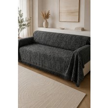 Miabella Home Pamuklu Koltuk Örtüsü Çok Amaçlı Çekyat Örtüsü Kaydırmaz Terletmez Koltuk Şalı 170X220 cm