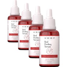 Kırmızı Peeling, Cilt Yenileyici Serum 30 ml (4 Paketi)