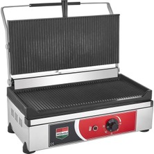Miletto 20 Dilim Elektrikli Profesyonel Döküm Tost Makinesi - M20D Paslanmaz Tek Ebat