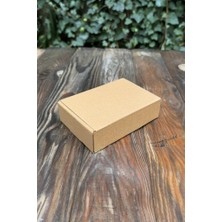 15X10X4CM Kilitli Kraft Kutu 25 Adet