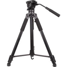 688 Profesyonel Fotoğraf Video Tripod 1.70 Metre Su Terazili ve Asansörlü Taşıma Çantalı Full