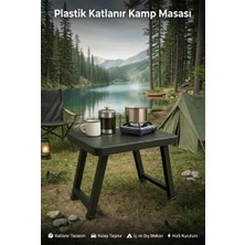 Katlanır Kamp Masası / Portatif ve Taşınabilir Piknik, Balkon, Bahçe, Plaj ve Mangal Masası �